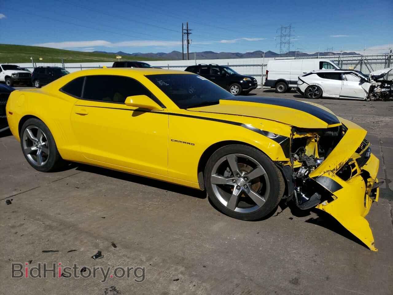 2012 CHEVROLET CAMARO - VIN: 2G1FB1E35C9124300 - Фото 4