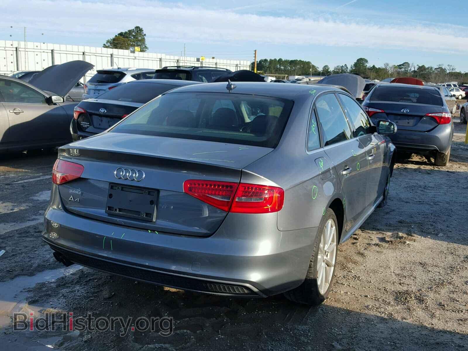 2014 AUDI A4 - VIN: WAUEFAFL4EA077285 - Photo 4