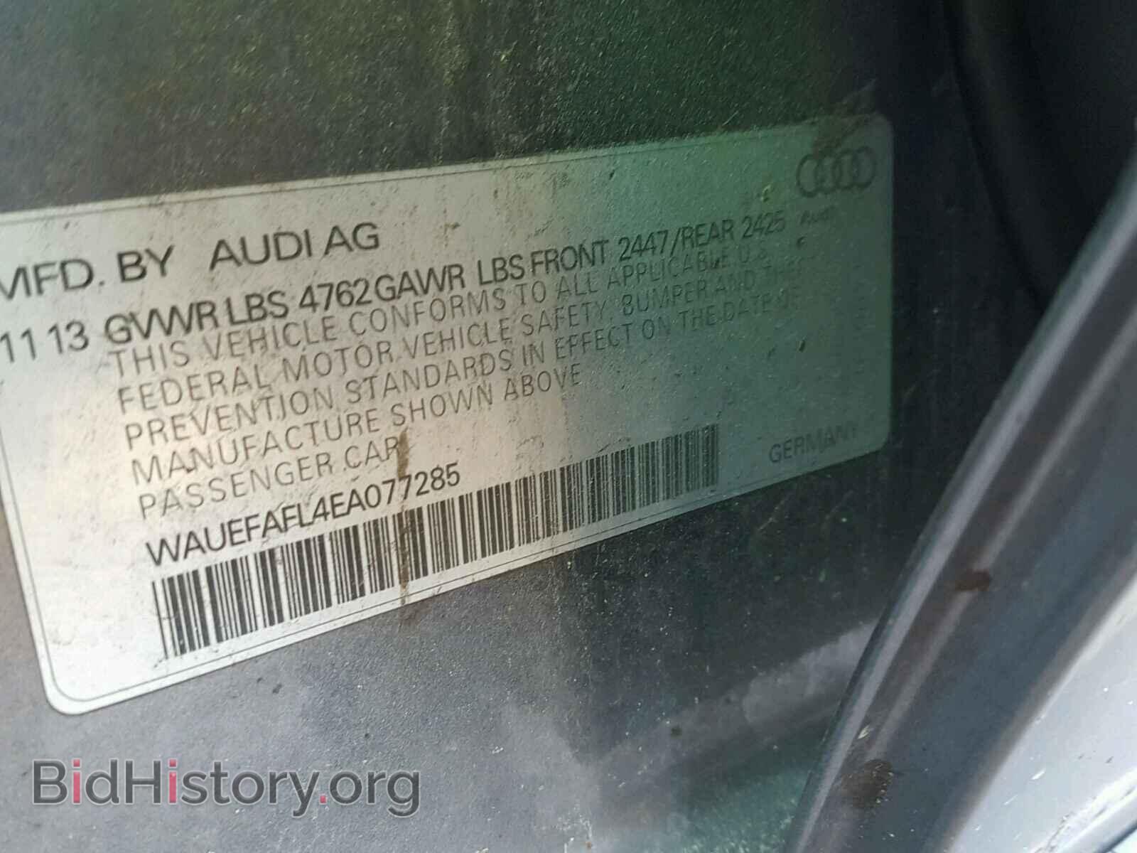 2014 AUDI A4 - VIN: WAUEFAFL4EA077285 - Photo 10