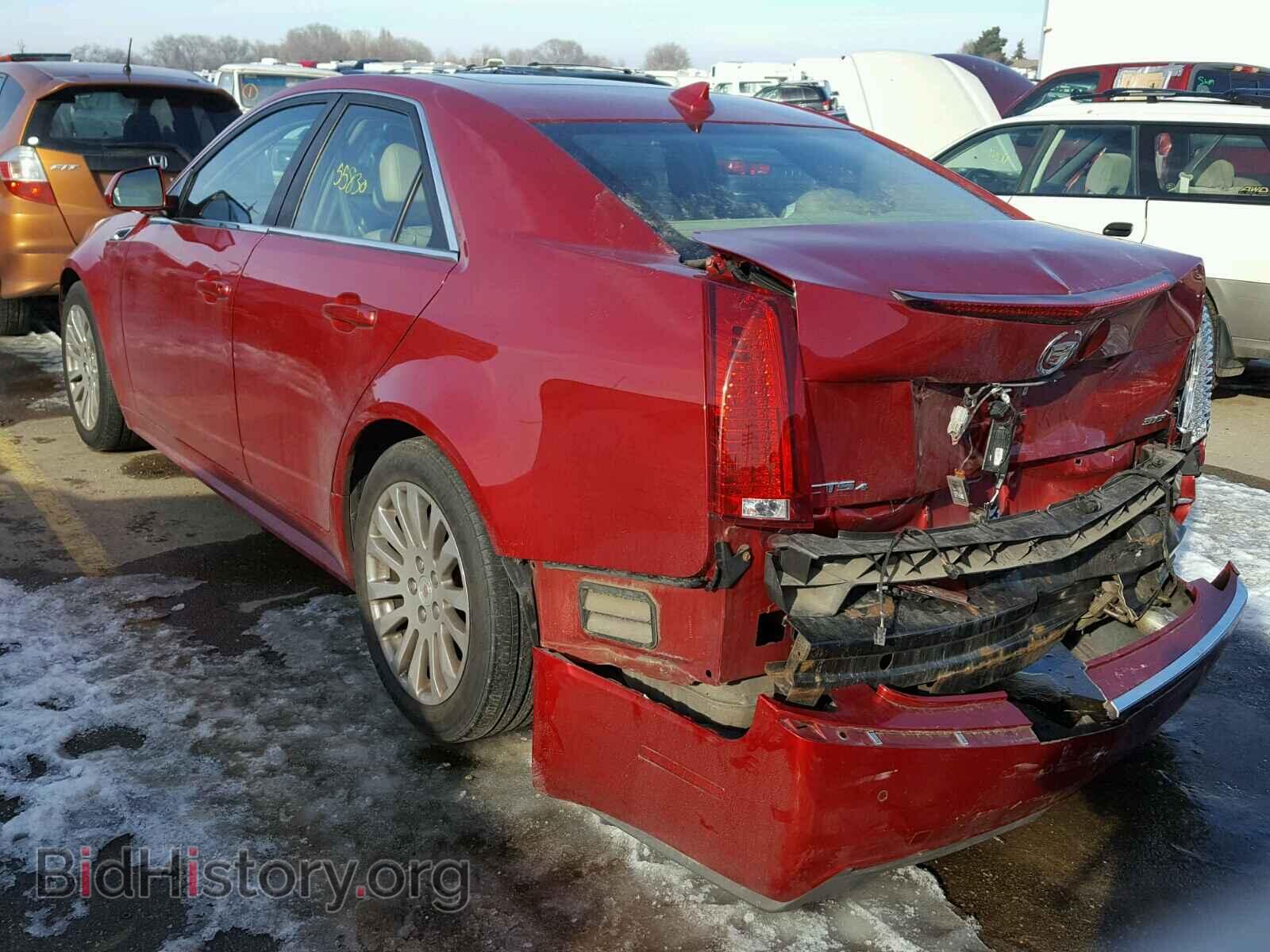 2012 CADILLAC CTS - VIN: 1G6DS5E3XC0133450 - Фото 3