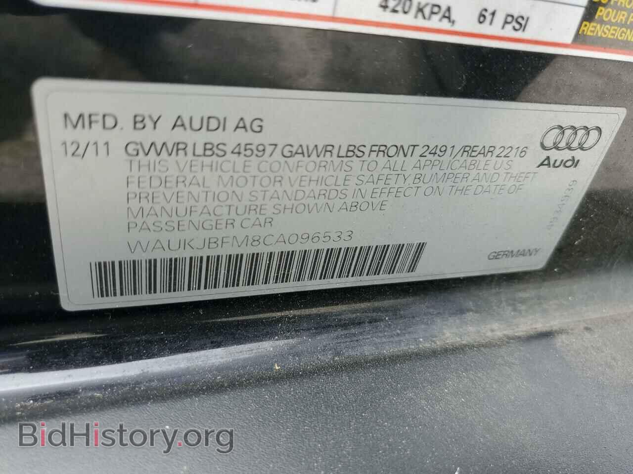 2012 AUDI A3 - VIN: WAUKJBFM8CA096533 - Фото 12