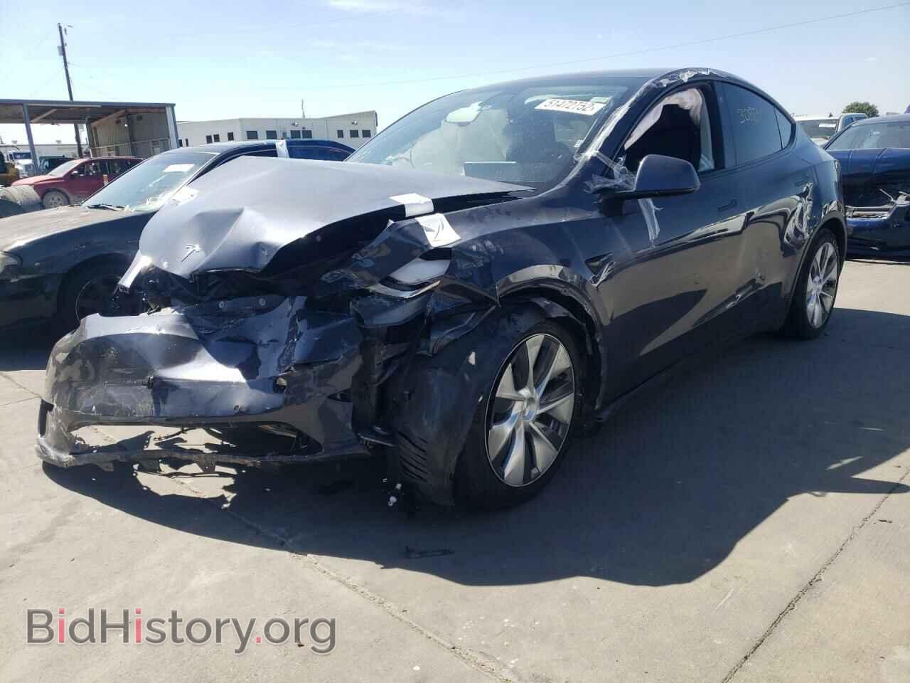 2021 TESLA MODEL Y - VIN: 5YJYGAEE9MF149961 - Фото 2