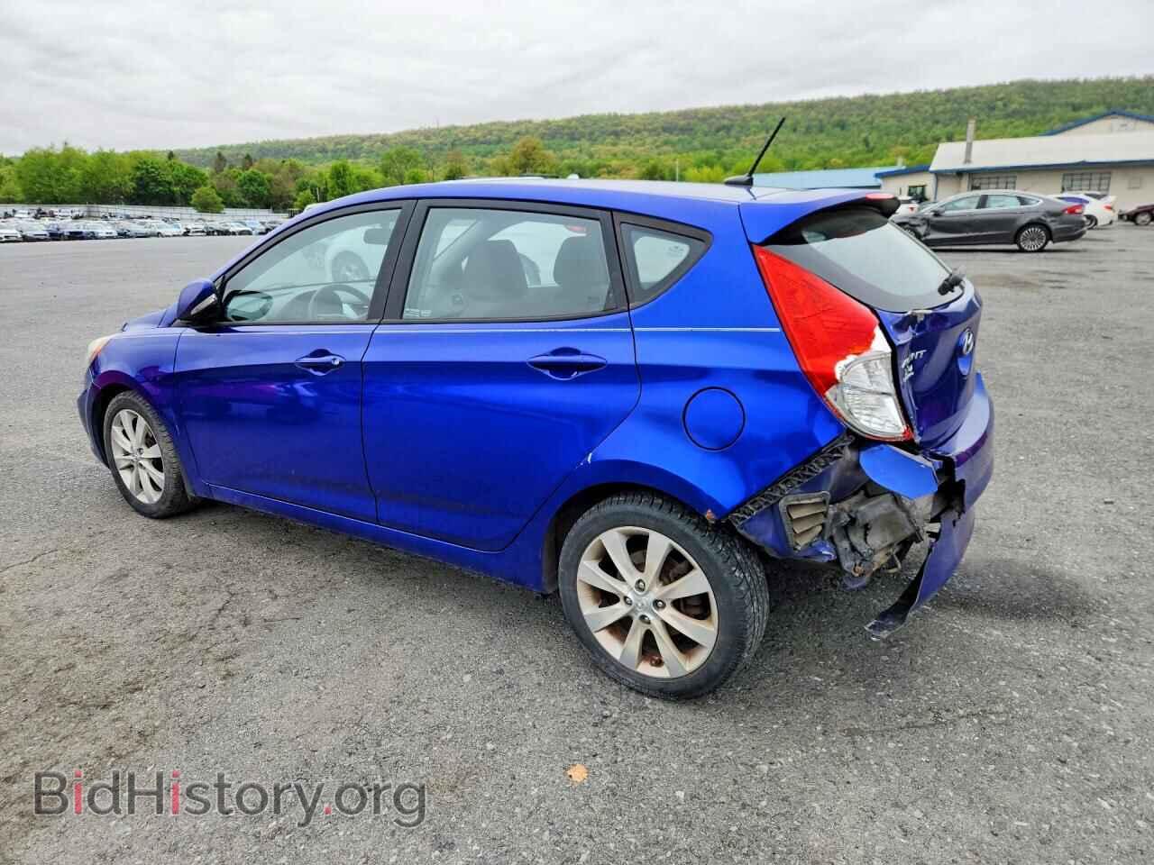 2013 HYUNDAI ACCENT - VIN: KMHCU5AE6DU069603 - Фото 2
