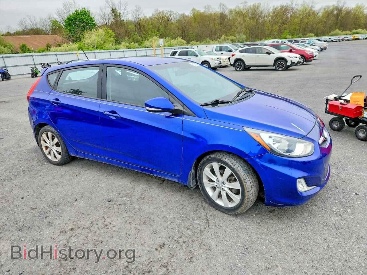 2013 HYUNDAI ACCENT - VIN: KMHCU5AE6DU069603 - Фото 4