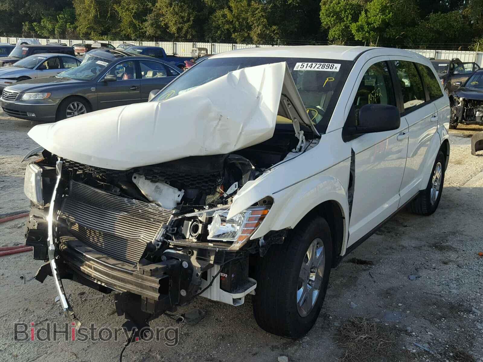 2012 DODGE JOURNEY SE - VIN: 3C4PDCAB5CT239300 - Фото 2