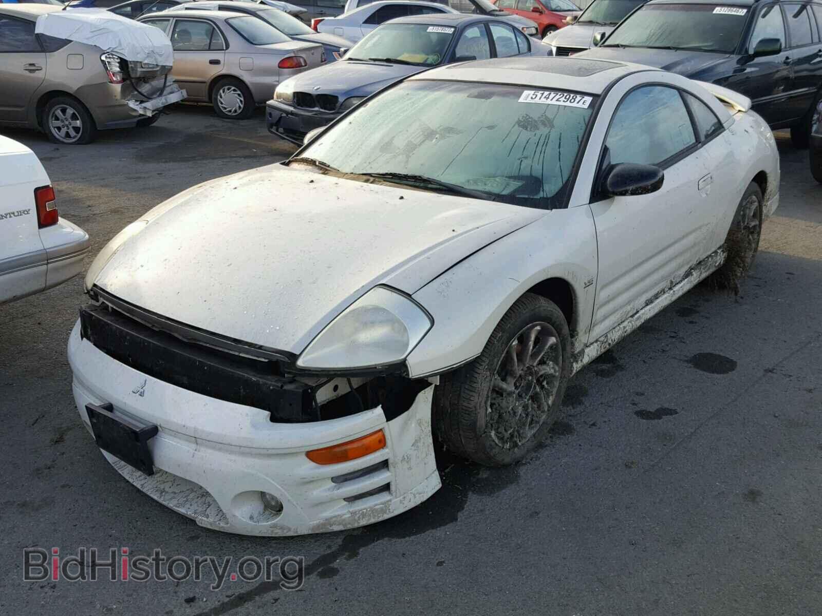 2003 MITSUBISHI ECLIPSE - VIN: 4A3AC74HX3E016411 - Фото 2