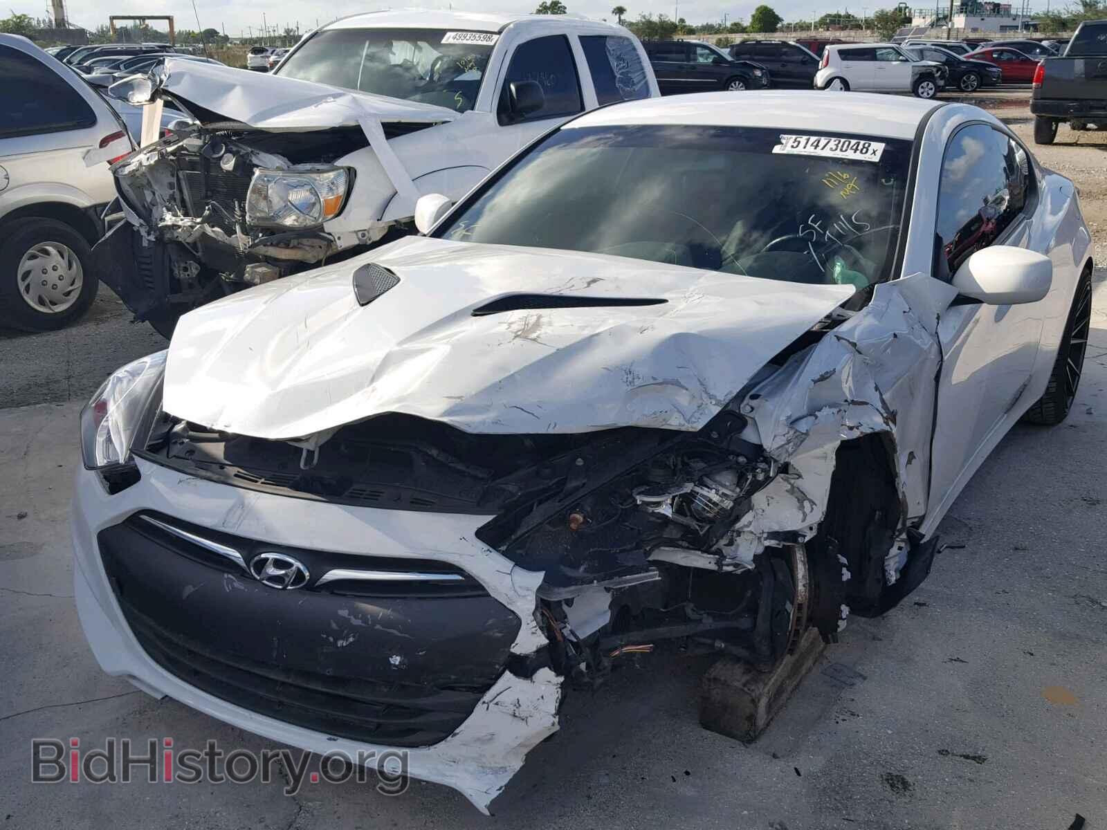2013 HYUNDAI GENESIS - VIN: KMHHT6KD4DU104918 - Фото 2