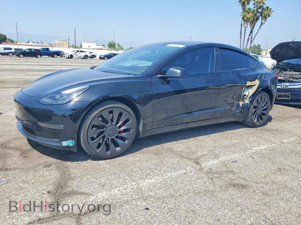 Photo 5YJ3E1EC2PF693821 - TESLA MODEL 3 2023