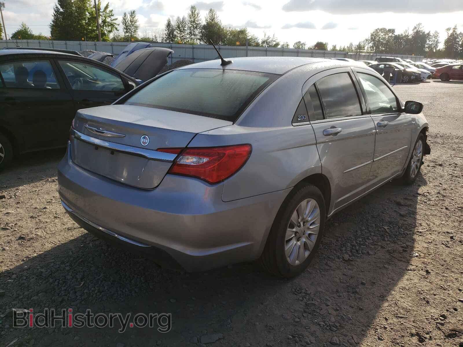 2013 CHRYSLER 200 - VIN: 1C3CCBAB3DN611475 - Фото 4