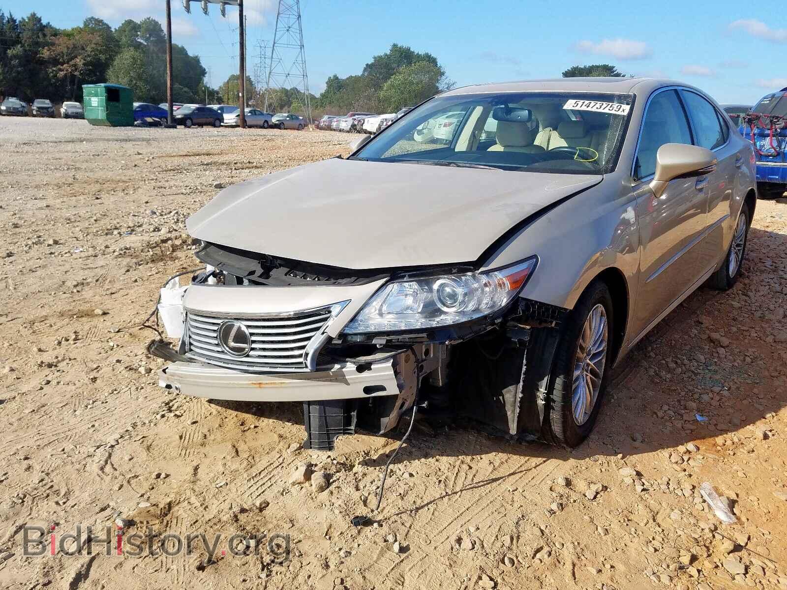 2013 LEXUS ES350 - VIN: JTHBK1GG3D2010574 - Фото 2