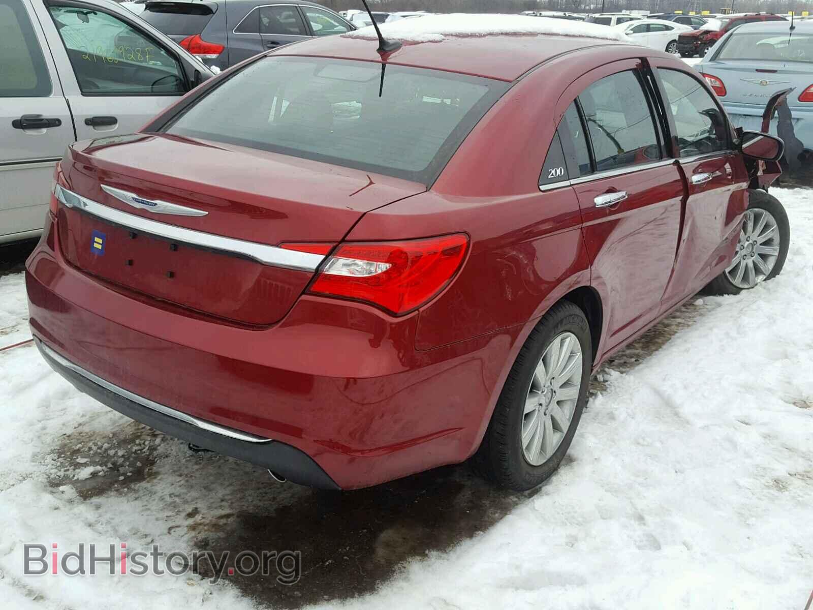2014 CHRYSLER 200 - VIN: 1C3CCBCG3EN198497 - Фото 4