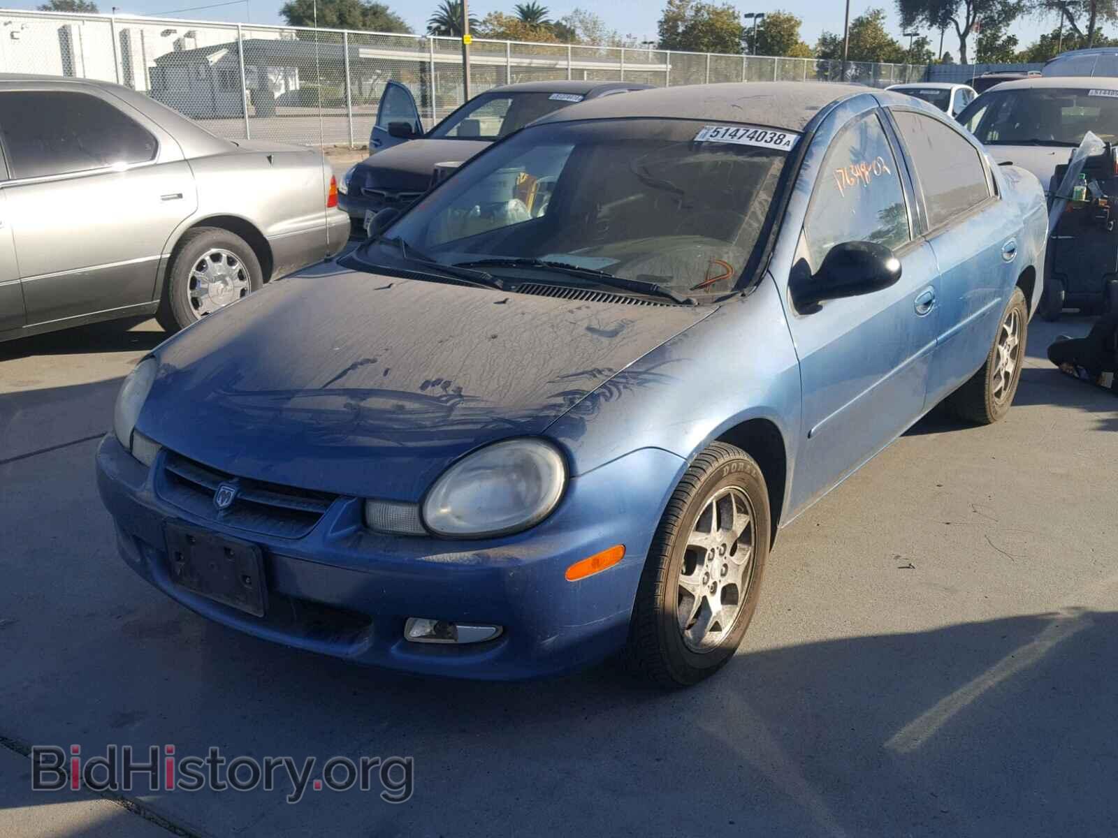 2002 DODGE NEON - VIN: 1B3ES56C42D621320 - Фото 2