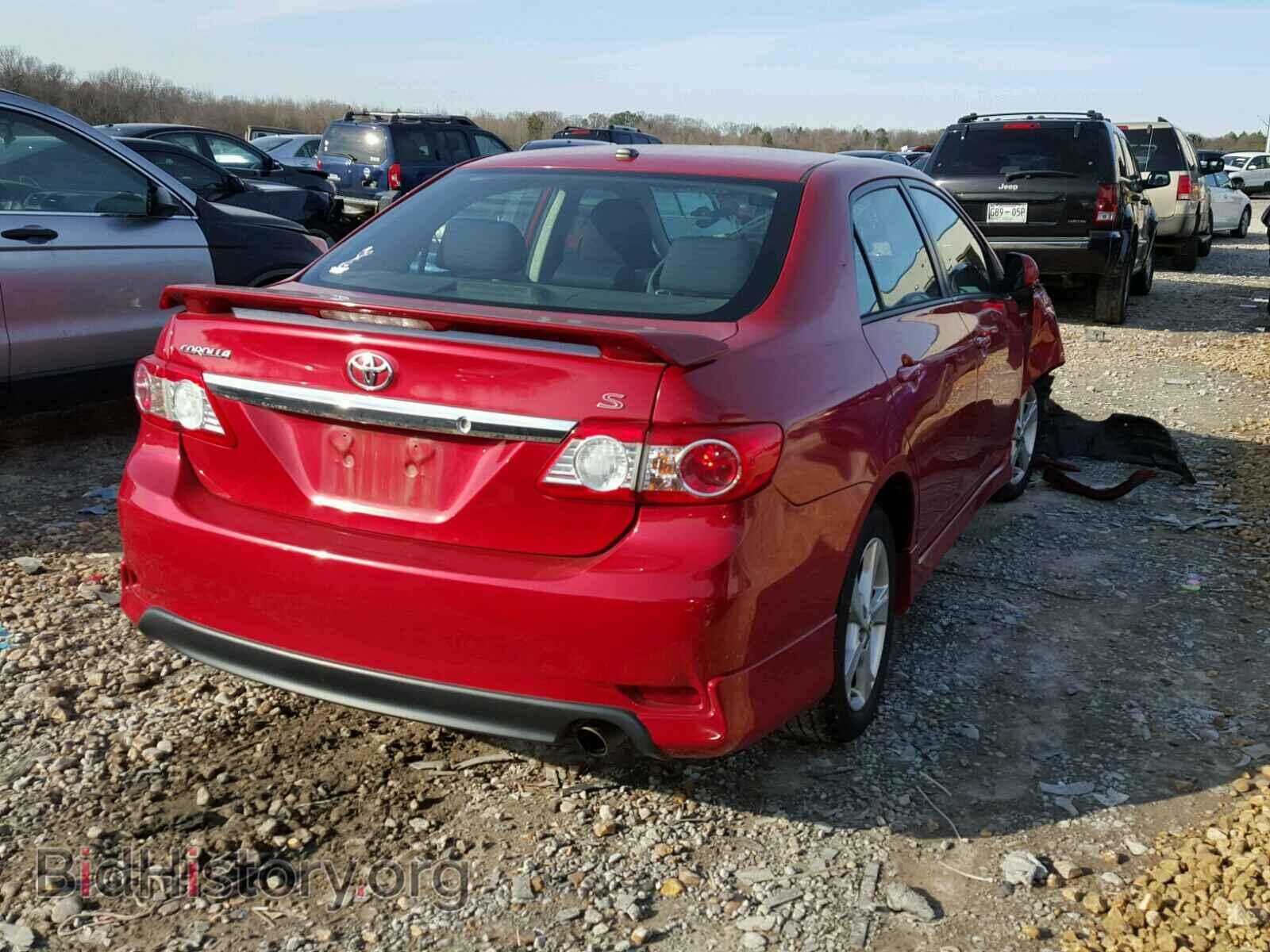 2011 TOYOTA COROLLA BA - VIN: 2T1BU4EE4BC596912 - Фото 4