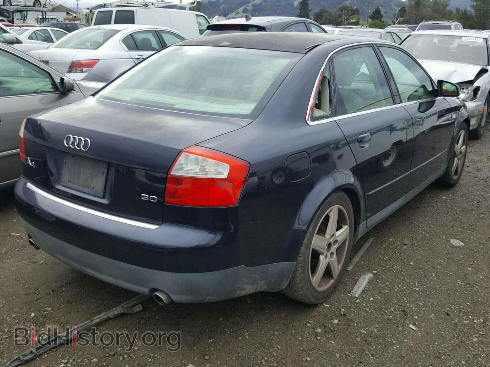 2002 AUDI A4 - VIN: WAUJT68E52A309083 - Фото 4