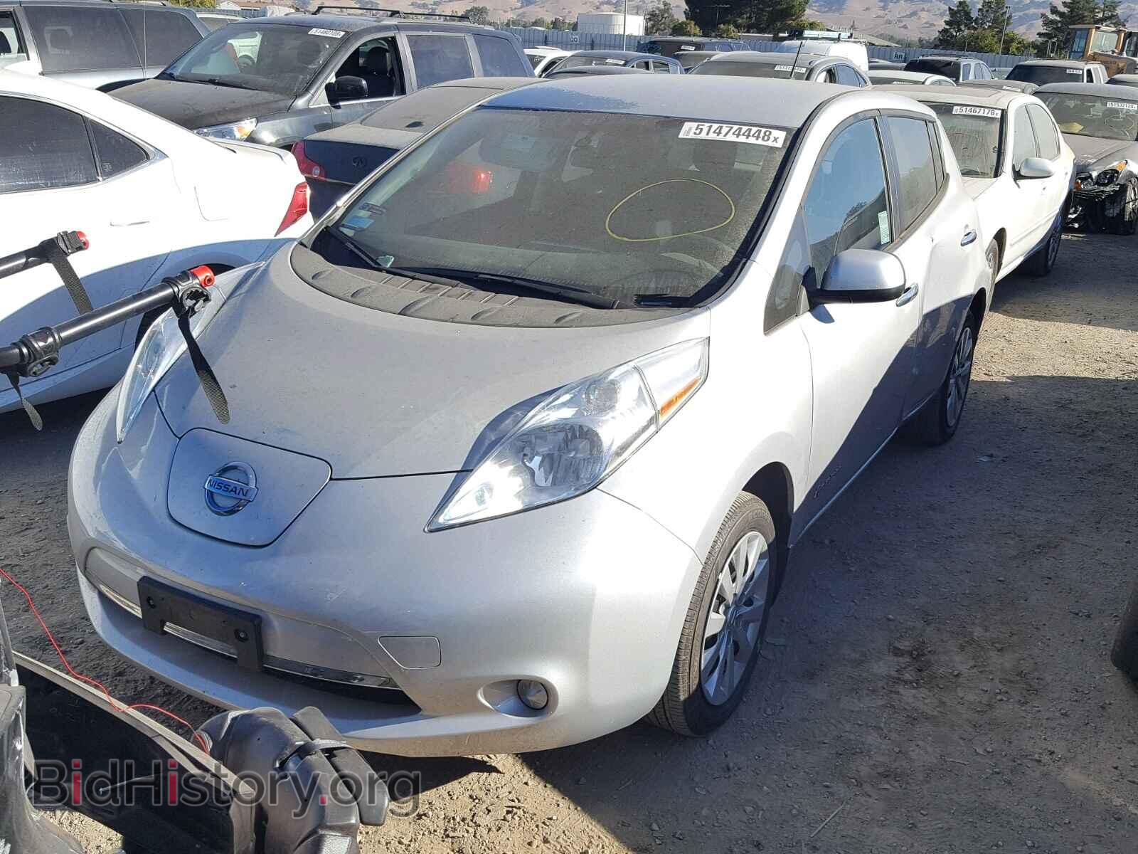 2017 NISSAN LEAF - VIN: 1N4BZ0CP4HC311583 - Фото 2