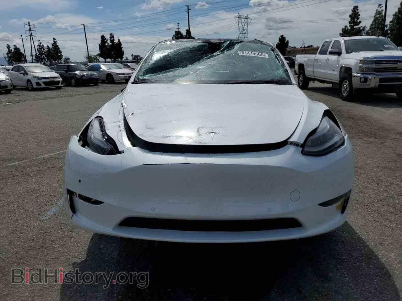 2022 TESLA MODEL Y - VIN: 7SAYGDEF5NF381195 - Фото 5