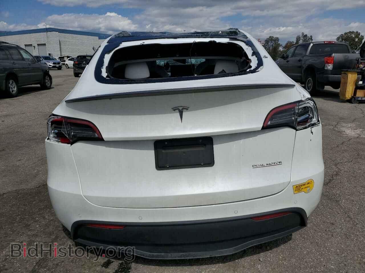 2022 TESLA MODEL Y - VIN: 7SAYGDEF5NF381195 - Фото 6
