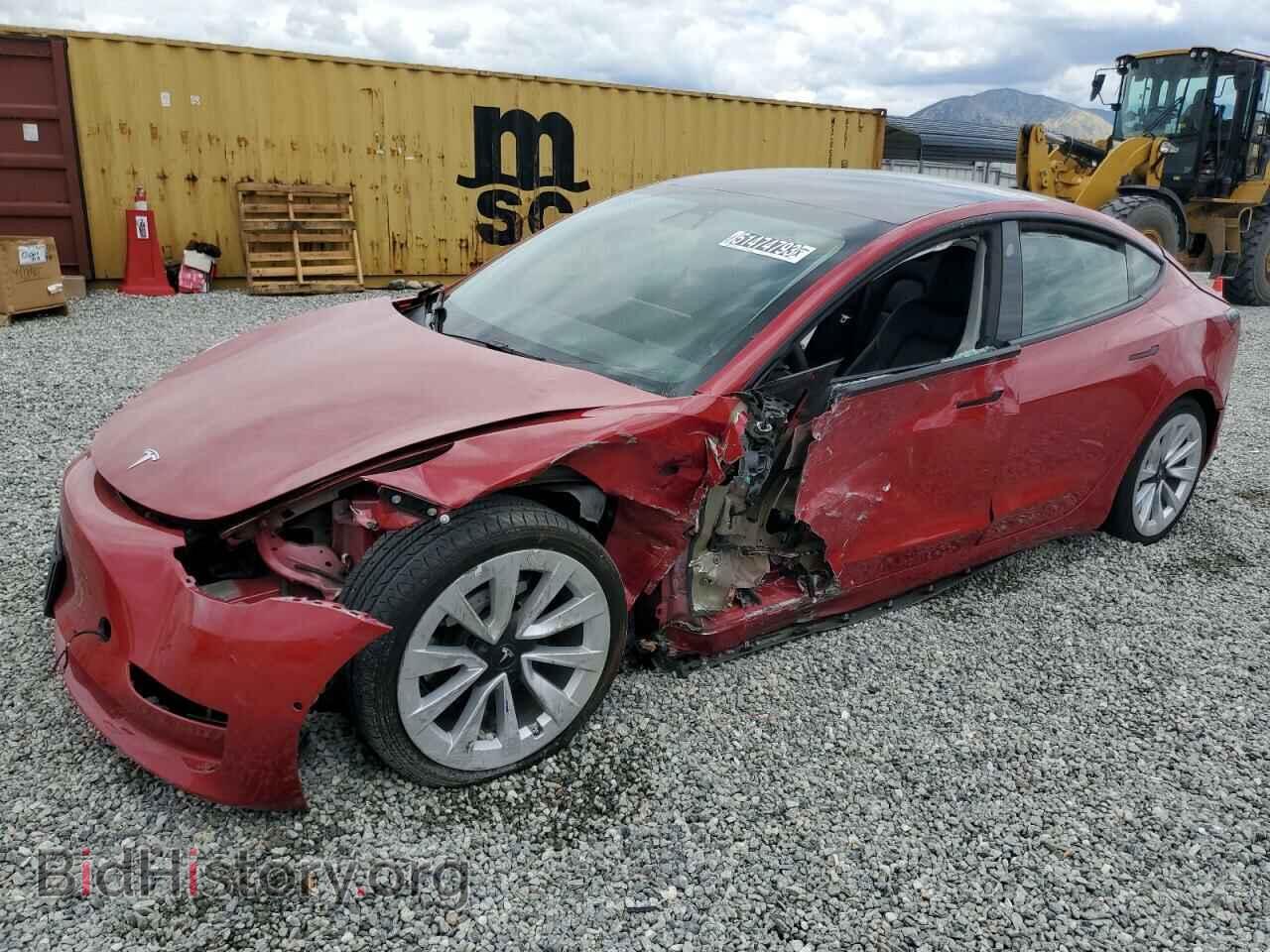 Фотография 5YJ3E1EA6NF185380 - TESLA MODEL 3 2022