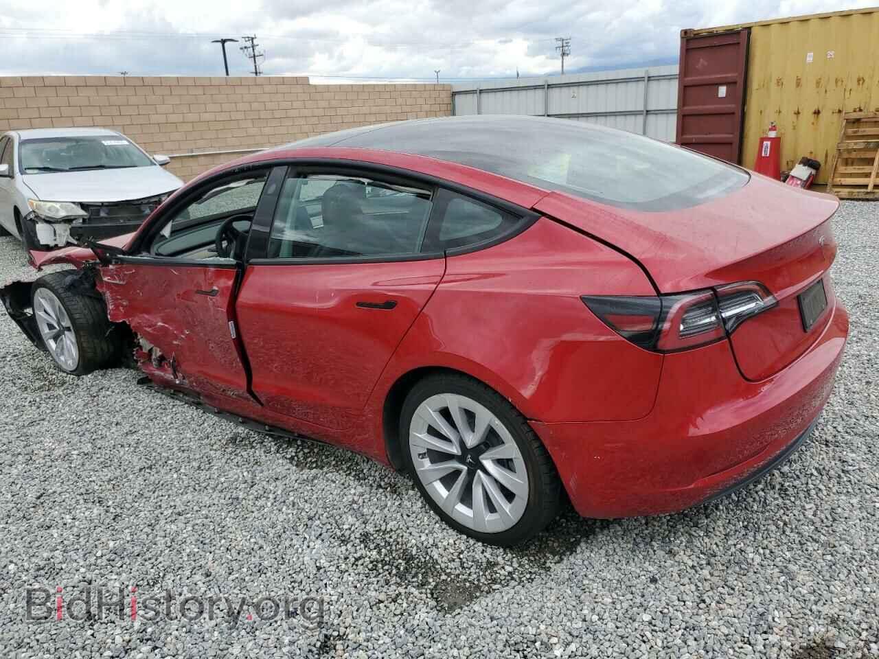 2022 TESLA MODEL 3 - VIN: 5YJ3E1EA6NF185380 - Photo 2