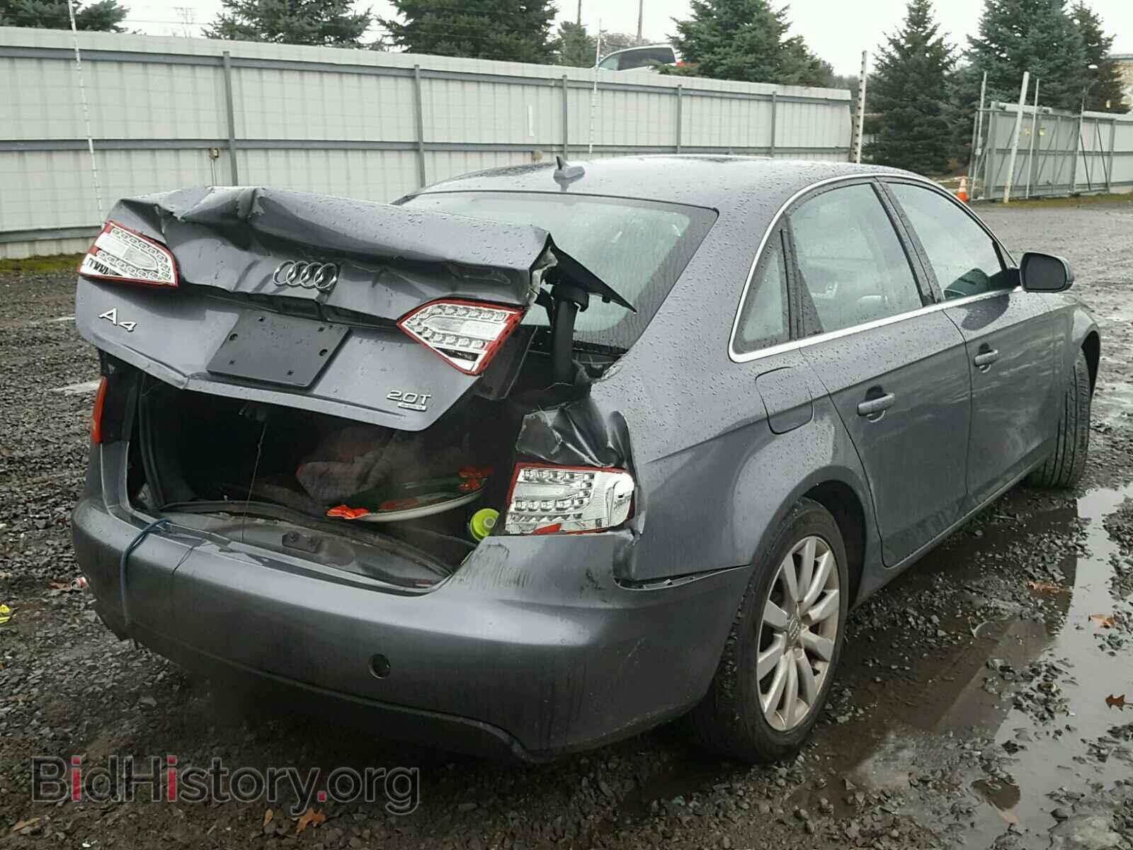2012 AUDI A4 - VIN: WAUBFAFL5CA112545 - Photo 4