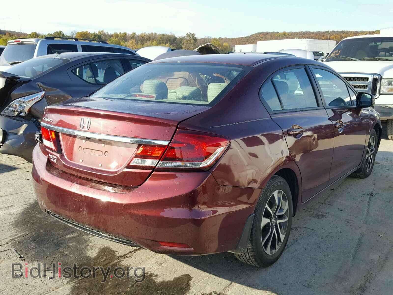 2013 HONDA CIVIC - VIN: 2HGFB2F88DH500455 - Фото 4