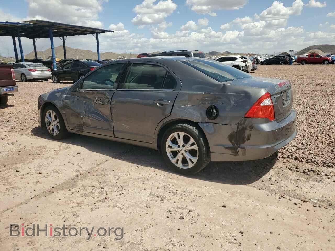 2012 FORD FUSION - VIN: 3FAHP0HAXCR322831 - Фото 2
