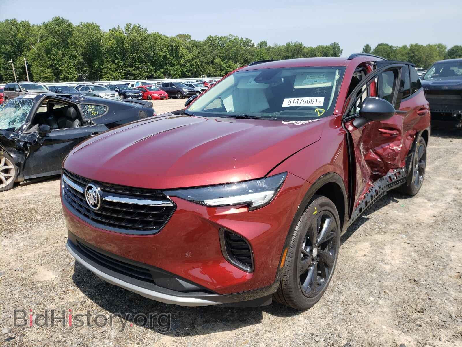 2021 BUICK ENVISION - VIN: LRBAZLR48MD109580 - Фото 2
