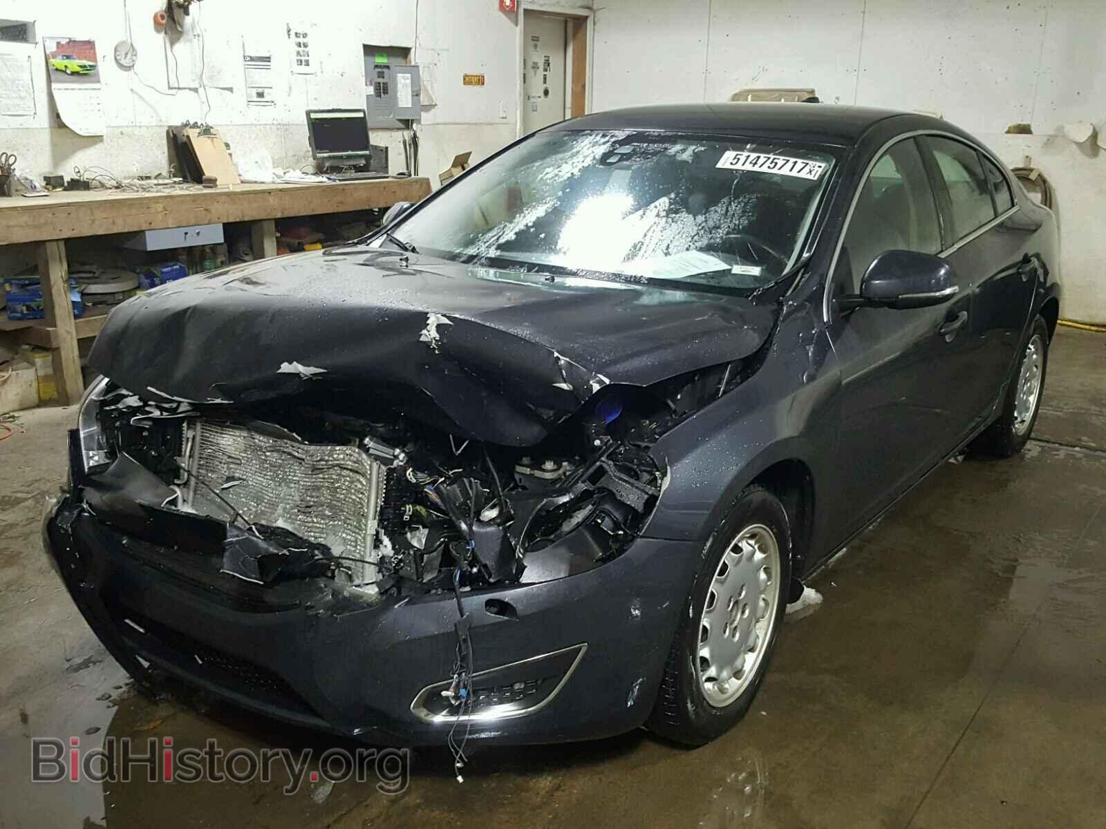 2013 VOLVO S60 - VIN: YV1612FH8D1216396 - Фото 2