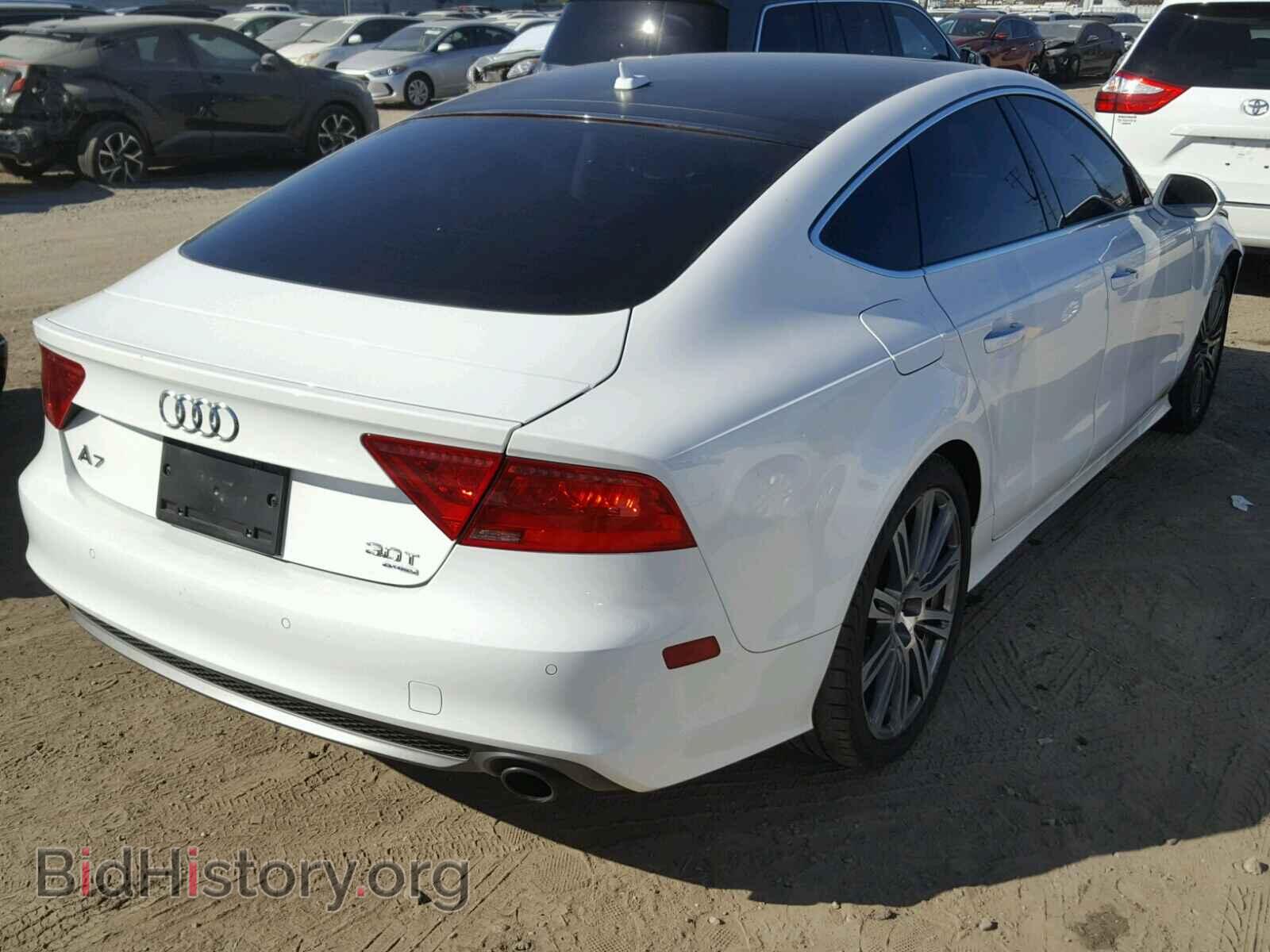2012 AUDI A7 - VIN: WAUSGAFC6CN005462 - Фото 4
