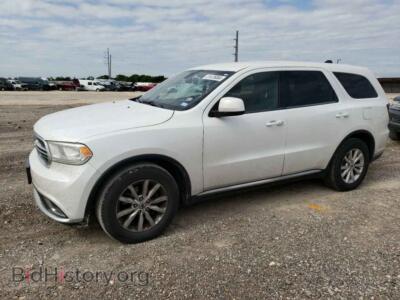 2019 Dodge DURANGO SXT, белый — VIN 1C4RDHAG5KC559292, Copart