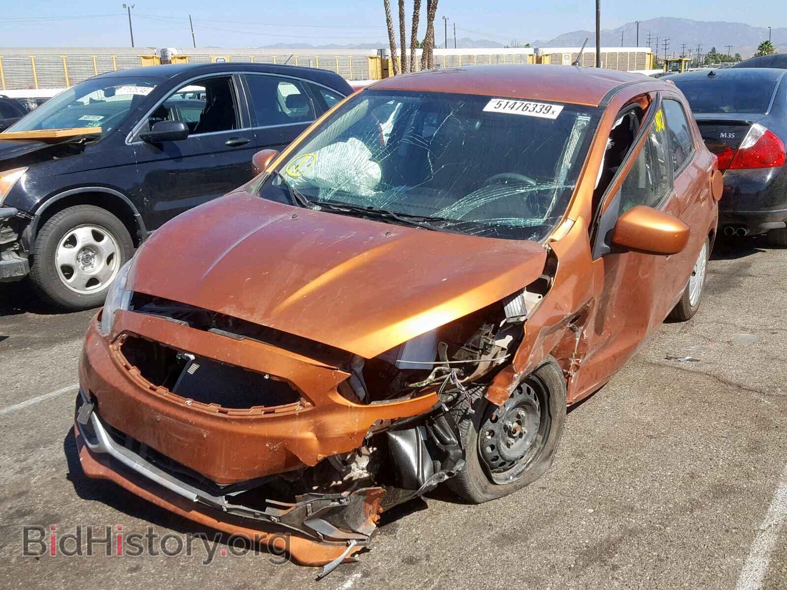 2017 MITSUBISHI MIRAGE - VIN: ML32A3HJ6HH008575 - Фото 2