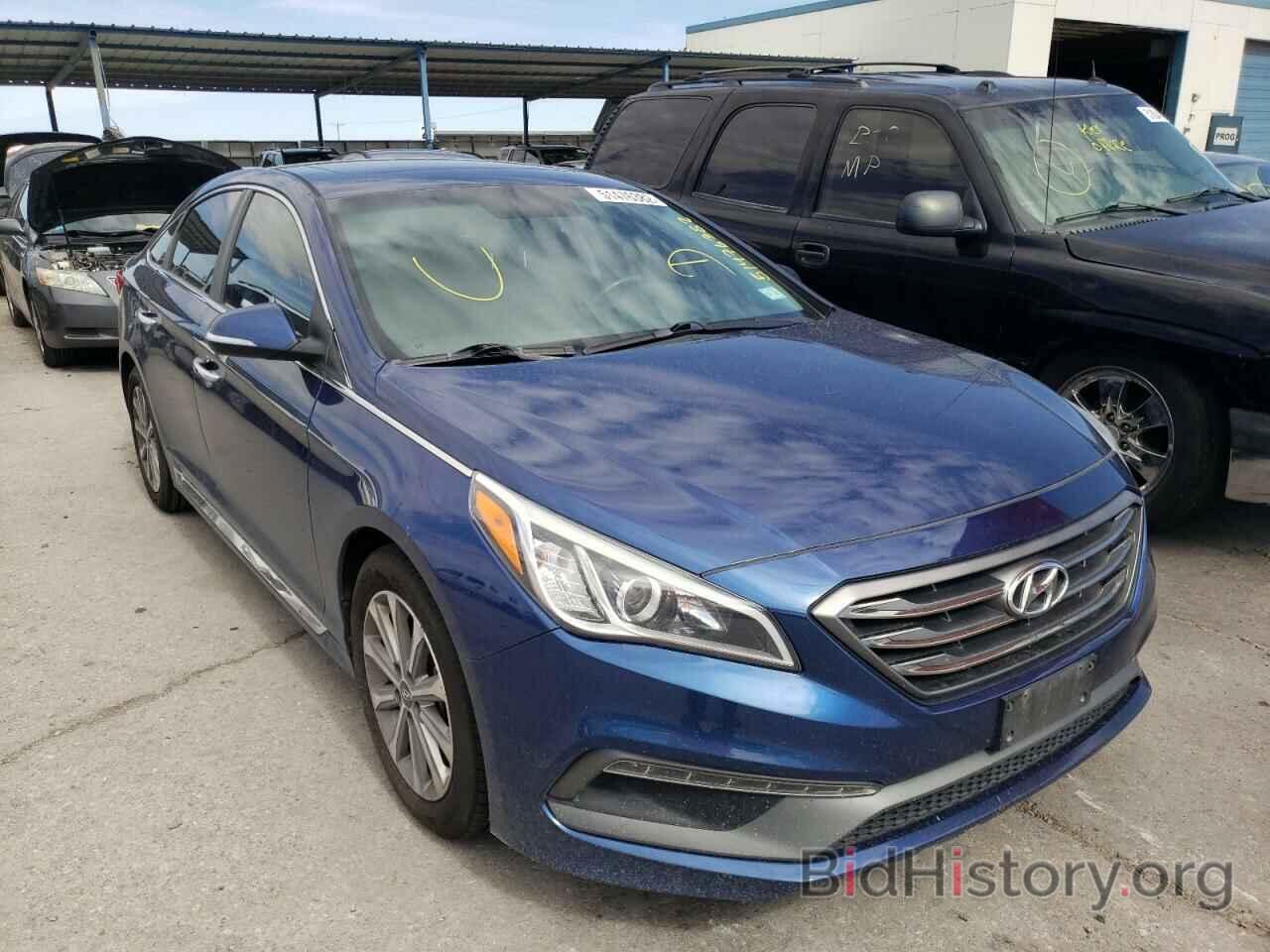 Фотография 5NPE34AF6GH428420 - HYUNDAI SONATA 2016