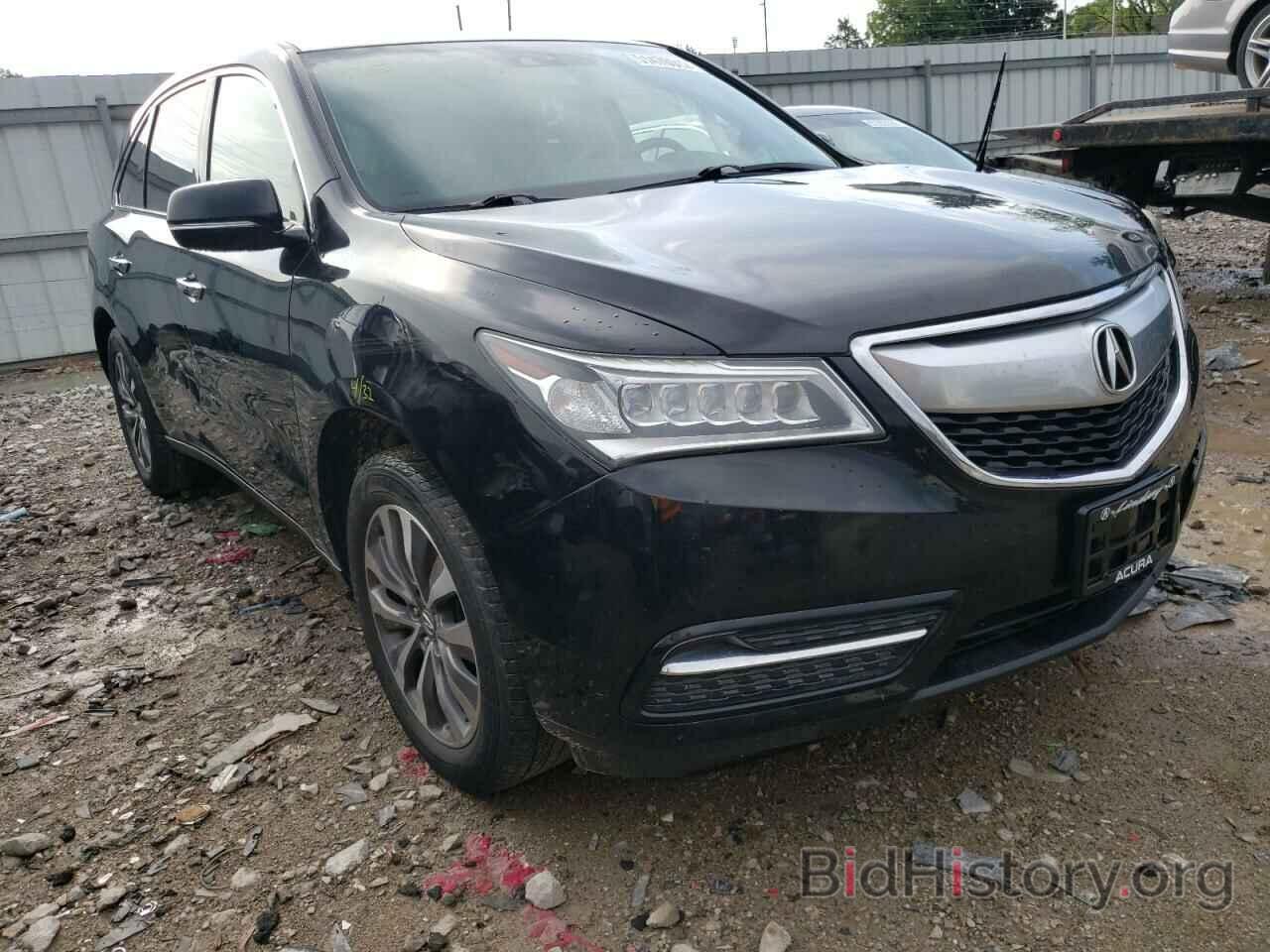 Фотография 5FRYD4H47EB016211 - ACURA MDX 2014