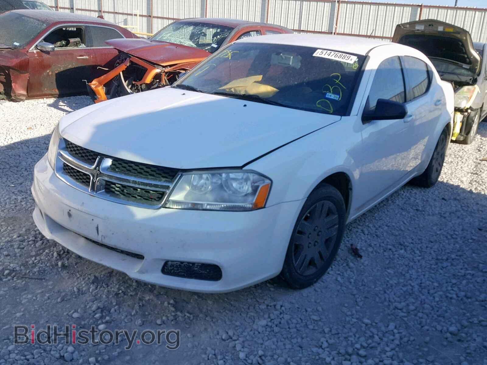 2014 DODGE AVENGER - VIN: 1C3CDZAB0EN150985 - Фото 2