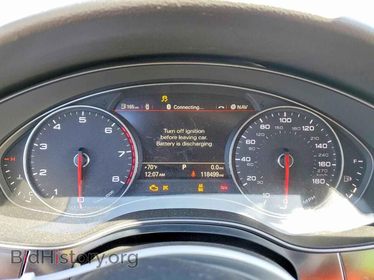 2014 AUDI A6 - VIN: WAUGFAFC4EN081175 - Фото 9