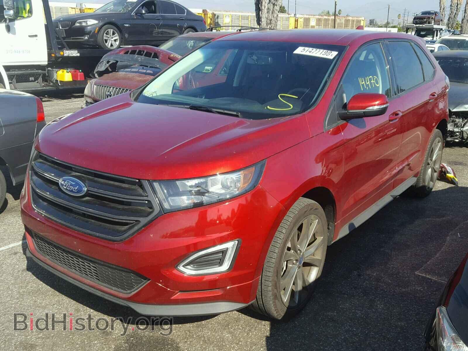 2017 FORD EDGE - VIN: 2FMPK4AP7HBC69436 - Фото 2