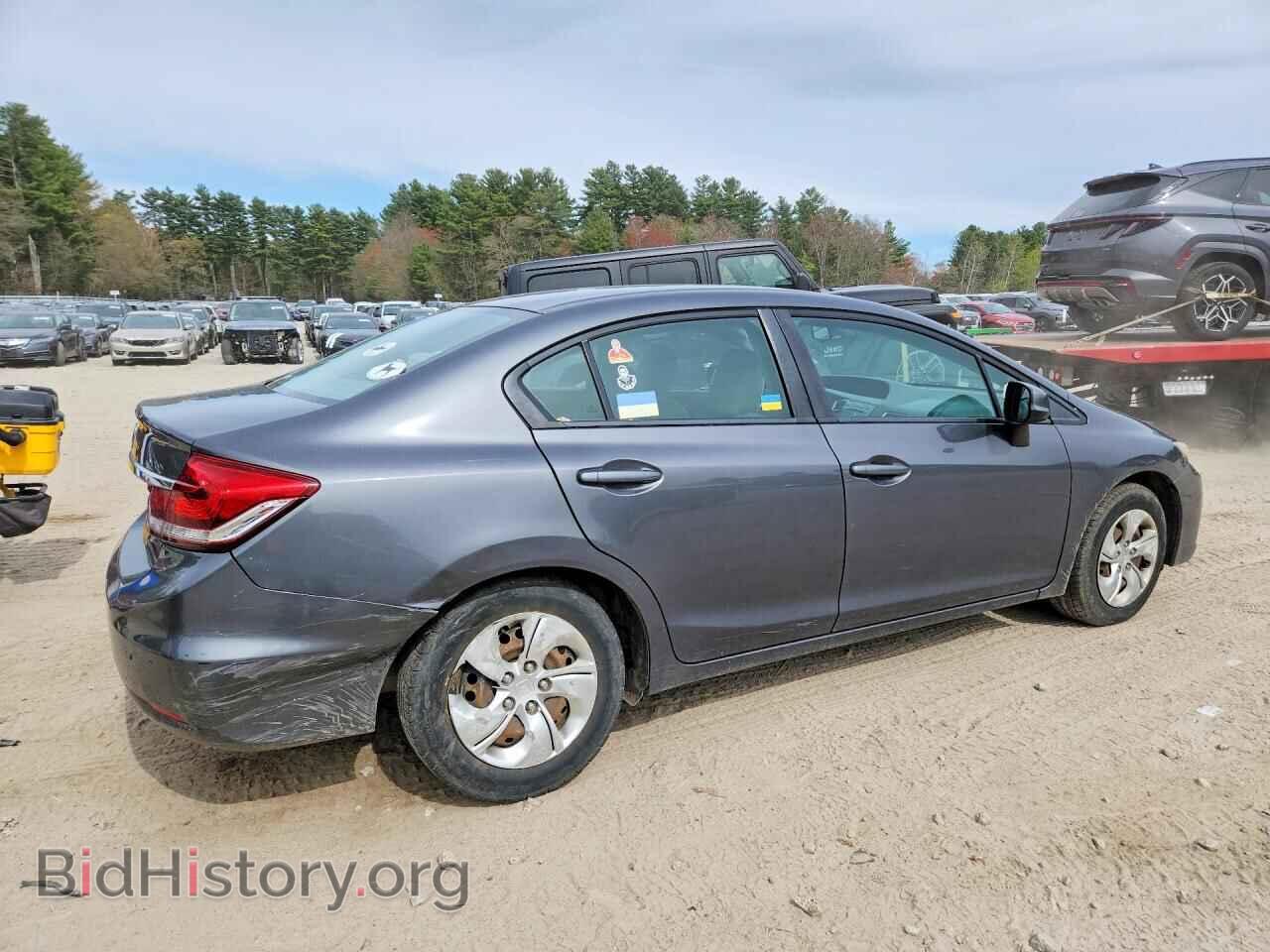 2013 HONDA CIVIC - VIN: 2HGFB2F52DH551777 - Фото 3