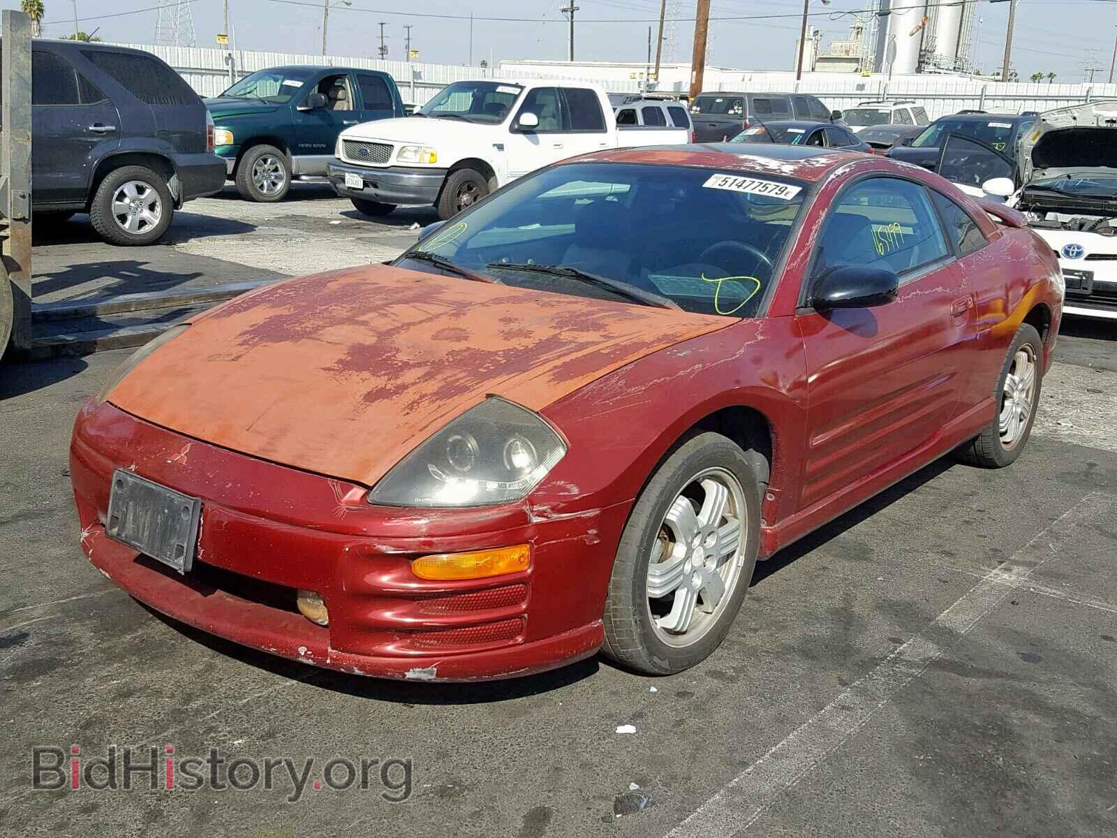 2001 MITSUBISHI ECLIPSE - VIN: 4A3AC54H81E056763 - Photo 2