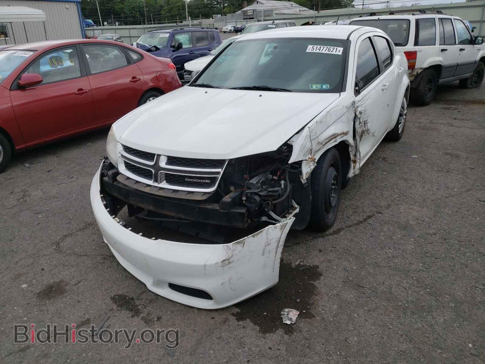 2011 DODGE AVENGER - VIN: 1B3BD4FB4BN588005 - Фото 2