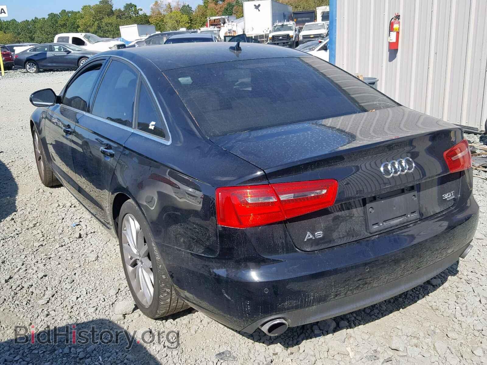 2013 AUDI A6 - VIN: WAUGGAFC4DN083200 - Фото 3