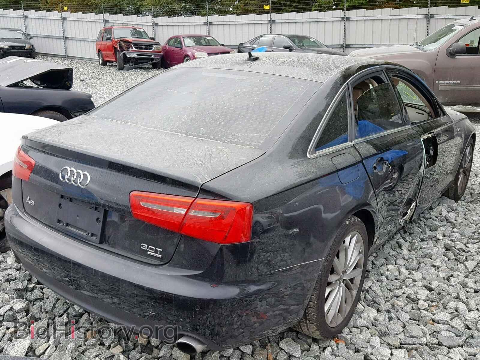 2013 AUDI A6 - VIN: WAUGGAFC4DN083200 - Фото 4