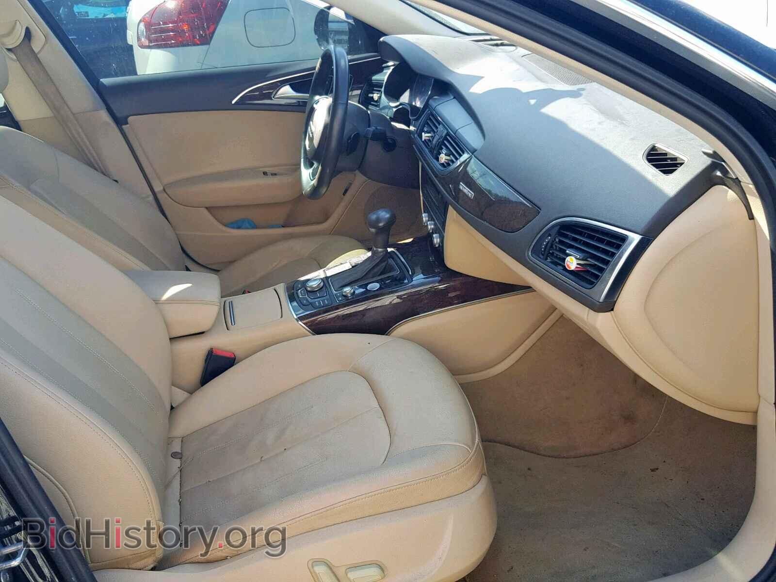 2013 AUDI A6 - VIN: WAUGGAFC4DN083200 - Фото 5