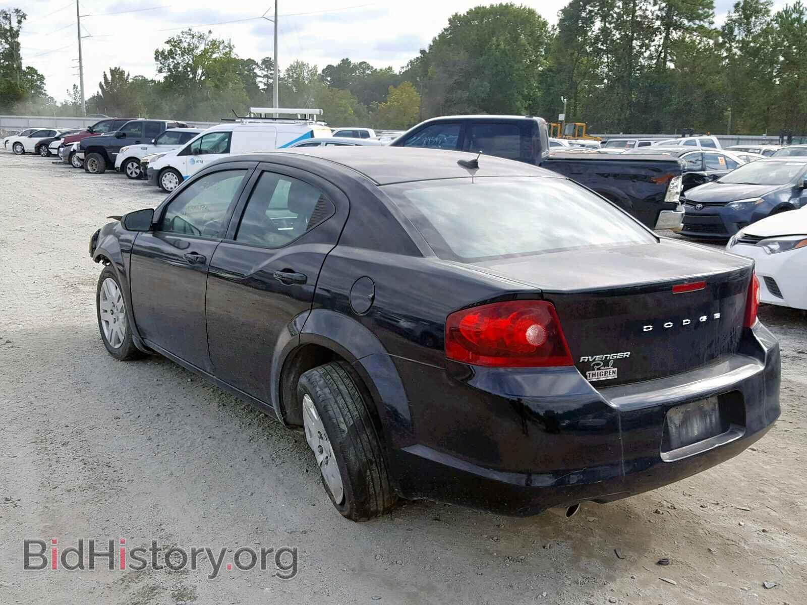 2014 DODGE AVENGER - VIN: 1C3CDZAG7EN165284 - Photo 3