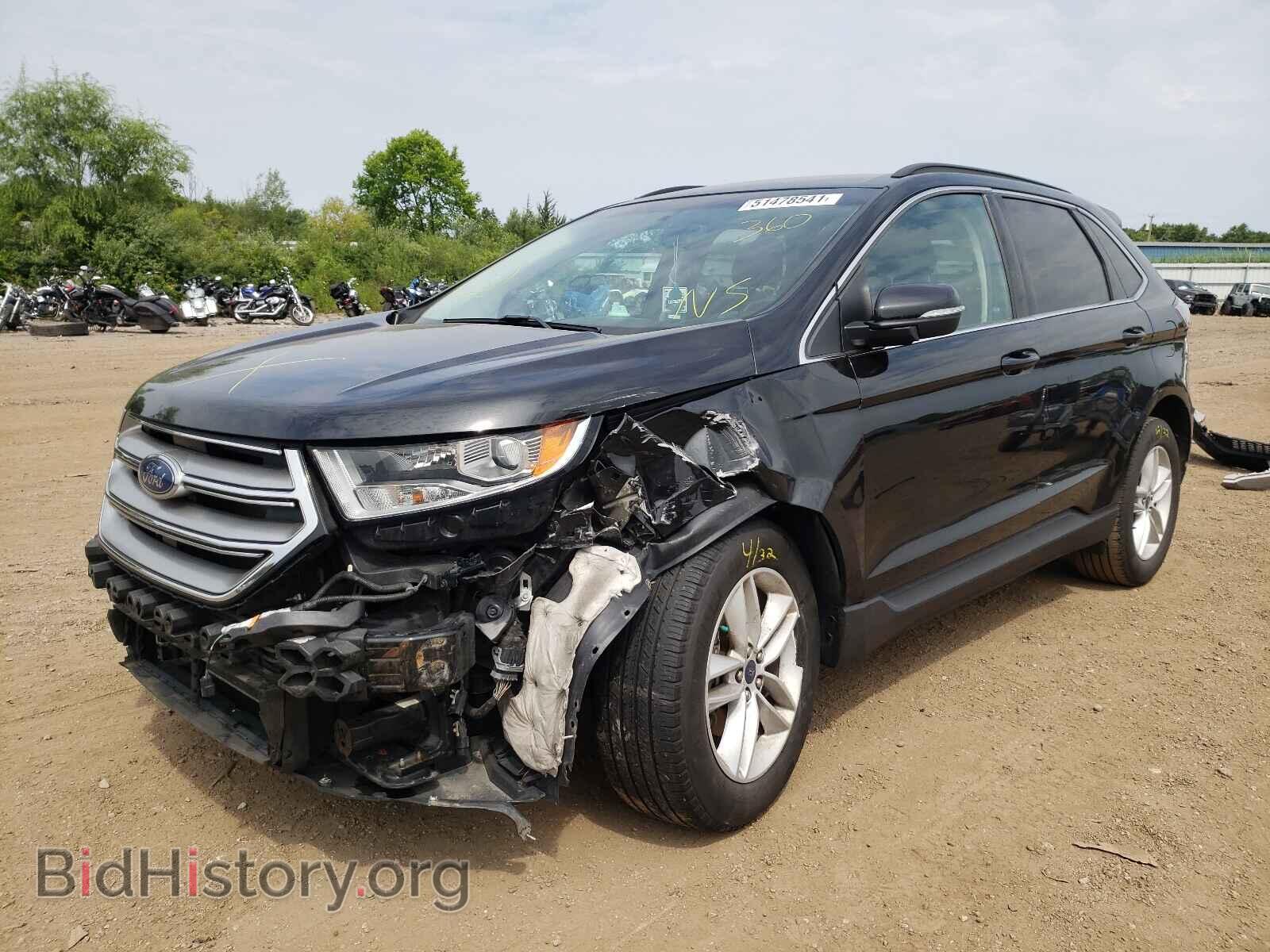 2015 FORD EDGE - VIN: 2FMTK3J84FBB11022 - Фото 2