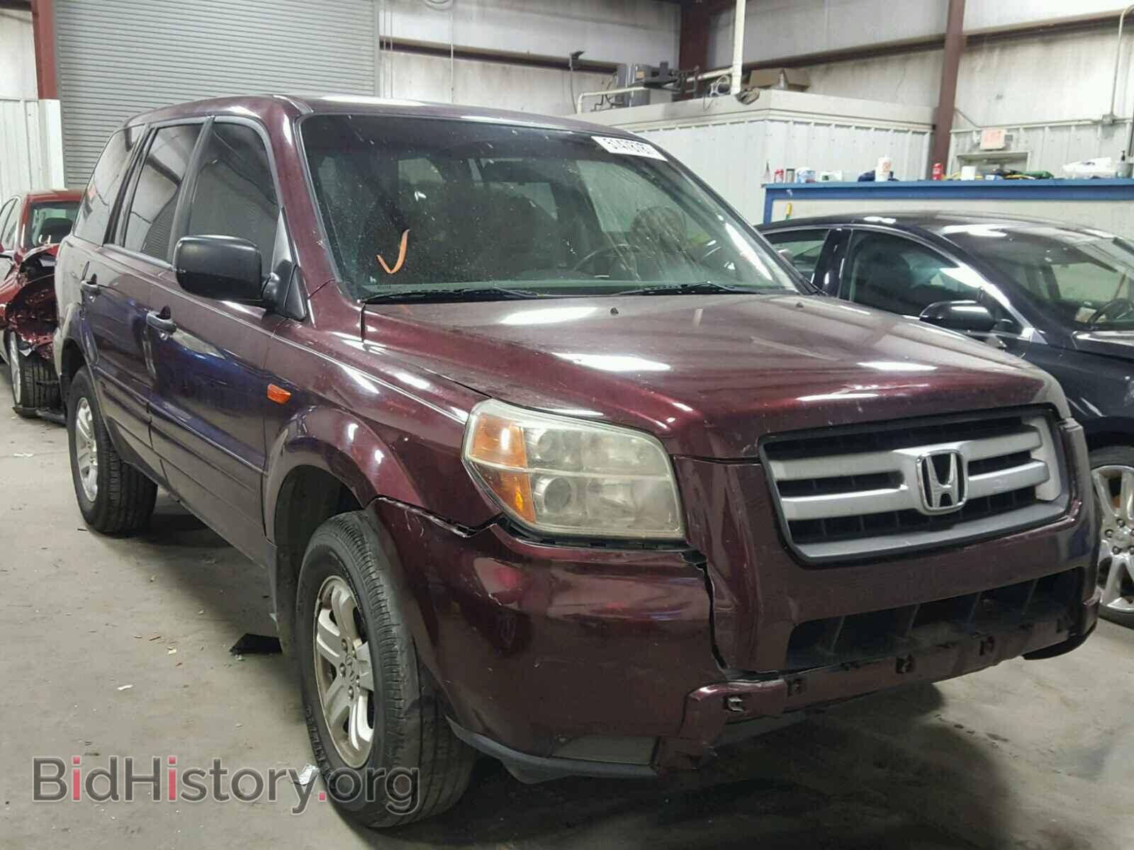 Фотография 5FNYF28107B042349 - HONDA PILOT 2007