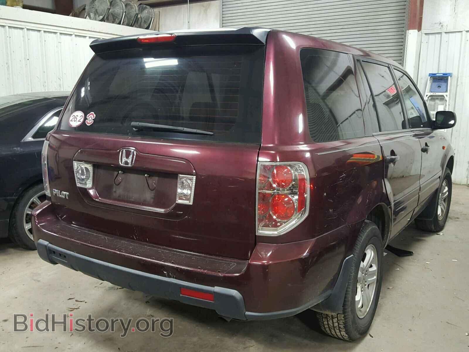 2007 HONDA PILOT - VIN: 5FNYF28107B042349 - Фото 4