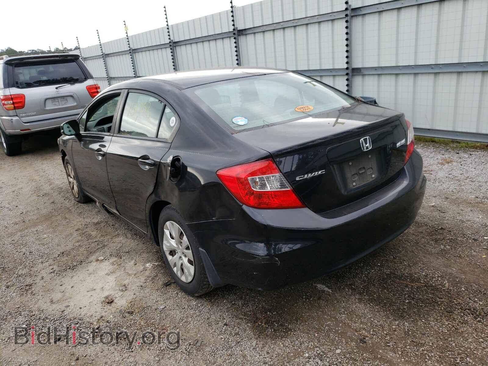 2012 HONDA CIVIC - VIN: 19XFB2F54CE098917 - Фото 3
