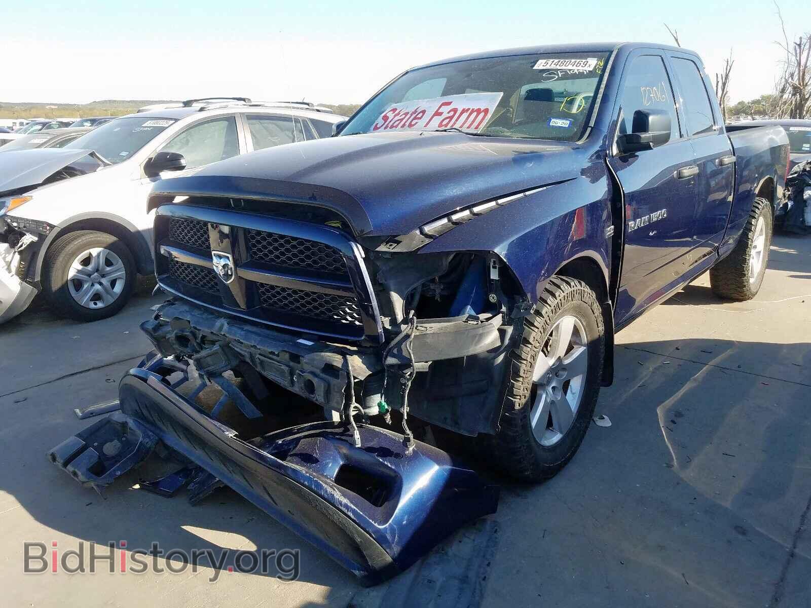 2012 DODGE RAM 1500 S - VIN: 1C6RD6FT8CS224312 - Фото 2