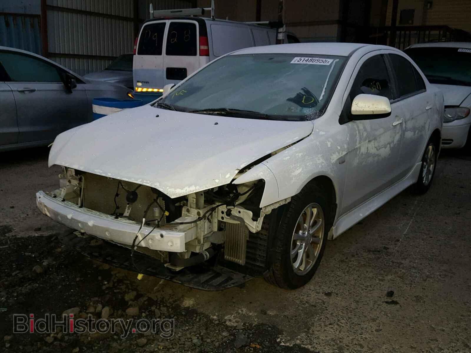 2012 MITSUBISHI LANCER - VIN: JA32V2FW7CU016354 - Фото 2