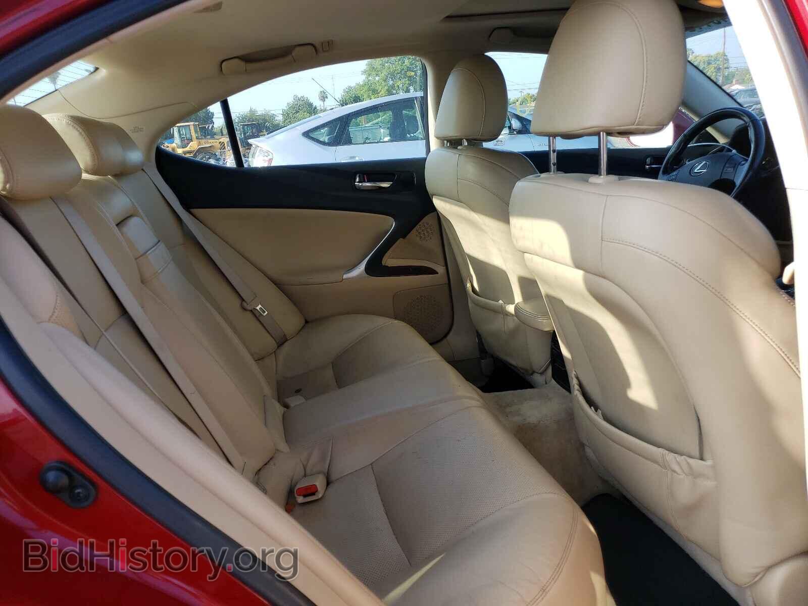 2008 LEXUS IS - VIN: JTHBK262382059095 - Фото 6